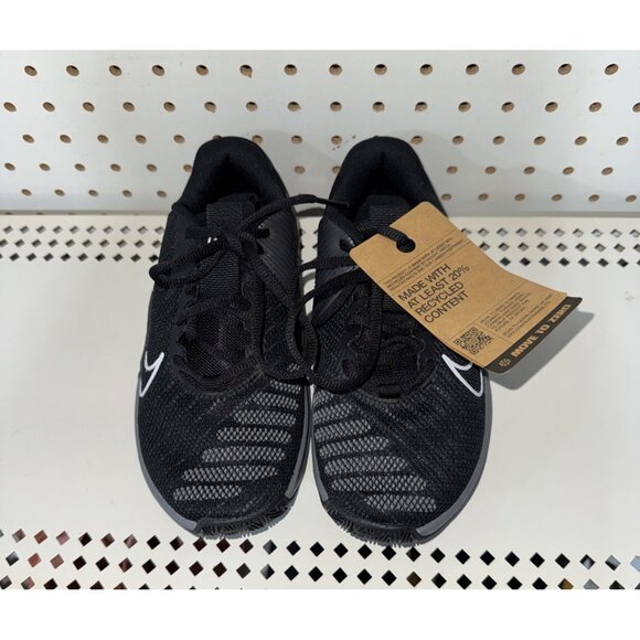 Nike Metcon 9 Womens Athletic Cross Training Shoes Size 5 Black Gray DZ2537-001 - Picture 4 of 8